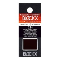 BLOCKX Watercolour Half Pan S2 224 Transparent Mars Red